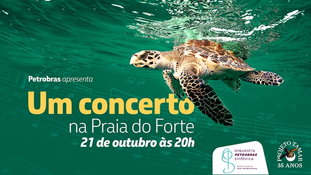Concerto comemorativo celebra mais de três décadas de patrocínio à conservação marinha e à arte no Brasil