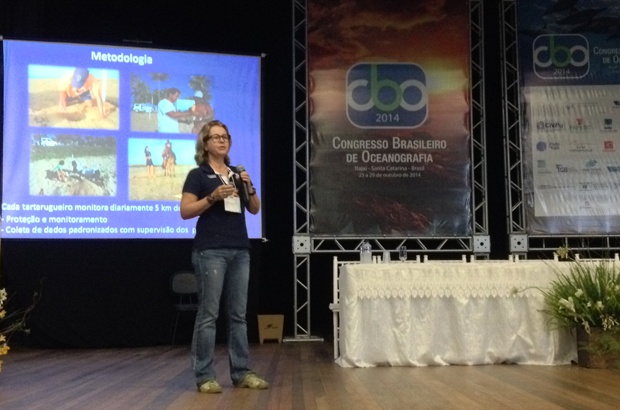 Tamar participou do VI Congresso Brasileiro de Oceanografia