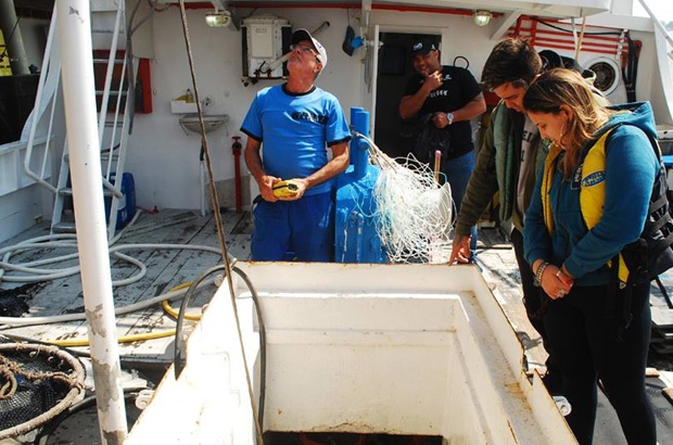 Visita a Itaja para acompanhar trabalho de pescadores da frota industrial