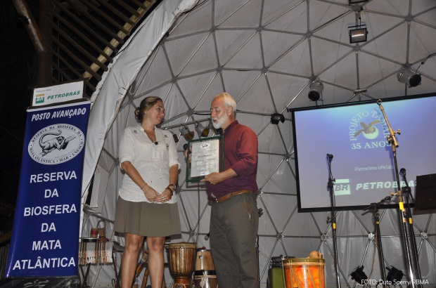 TAMAR Ubatuba recebeu ttulo de Posto Avanado da Reserva da Biosfera da Mata Atlntica