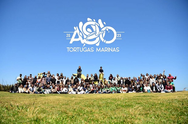 Rede de pesquisadores de tartarugas marinhas do Atlântico Sul (Rede ASO), reúne 144 participantes no Uruguay.