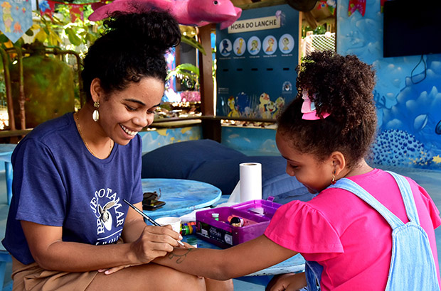 Carnaval no Projeto Tamar: Bloquinho das Tartarugas Marinhas