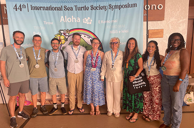 Fundação Projeto Tamar participa do 44º simpósio internacional sobre tartarugas marinhas