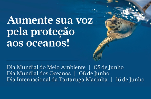 Aumente a sua voz, não o nível do mar